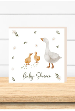 Petite Vous Petite Vous Greeting Card - Baby Shower Ducklings