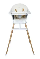 Quax Quax Ultimo 3 High Chair - White-Natural