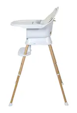 Quax Quax Ultimo 3 High Chair - White-Natural