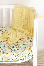 Snuggle Hunny Kids Snuggle Hunny Diamond Knit Organic Baby Blanket Sunlight