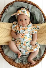 Snuggle Hunny Kids Snuggle Hunny Diamond Knit Organic Baby Blanket Sunlight