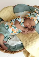 Snuggle Hunny Kids Snuggle Hunny Diamond Knit Organic Baby Blanket Sunlight