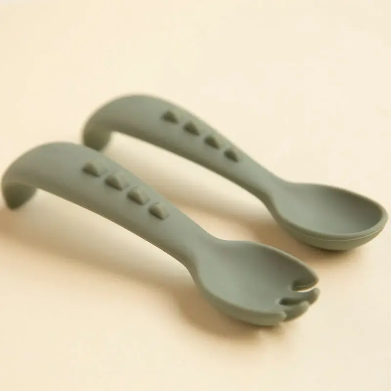 All4Ella All4Ella Silicone comfy grip cutlery