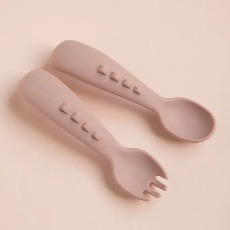 All4Ella All4Ella Silicone comfy grip cutlery