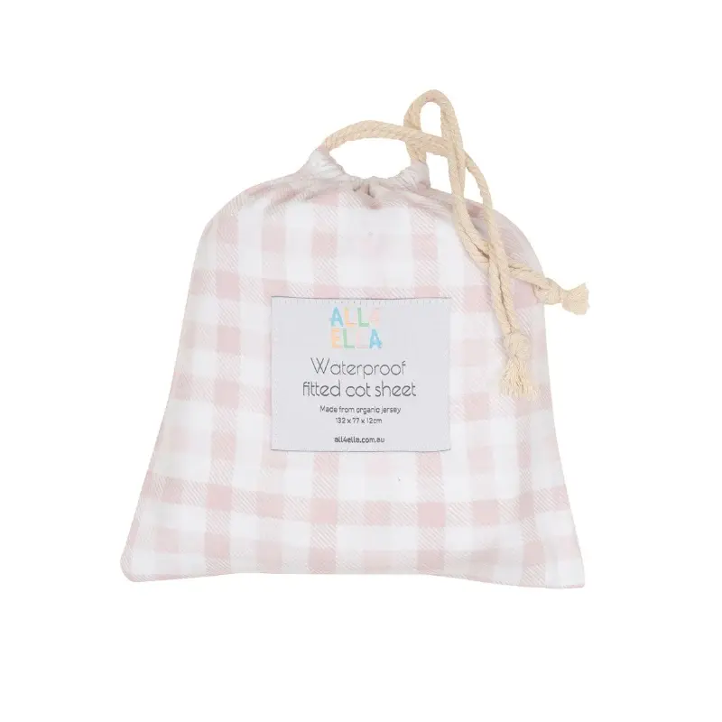 All4Ella All4Ella Waterproof Fitted Cot Sheet