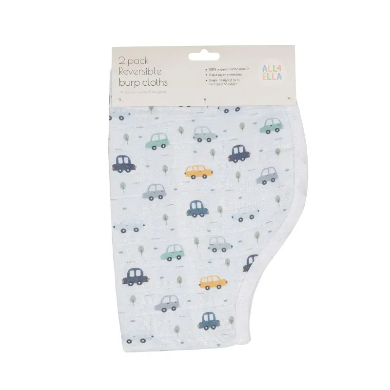 All4Ella All4Ella Burp cloths 2pk