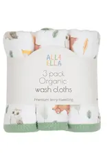 All4Ella All4Ella Wash cloths 3pk