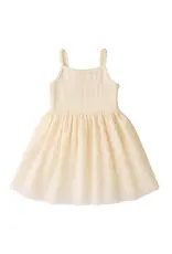 Confetti Kidz Confetti Kidz Ribbed Tulle Dress - Sunshine Print