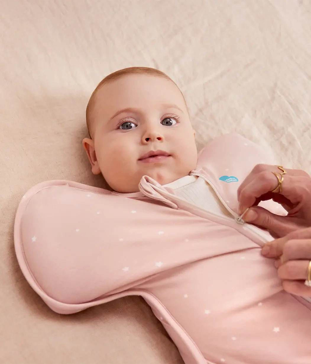 Love To Dream Love To Dream Swaddle UP™ Original 1.0 TOG Powder Pink Twinkle