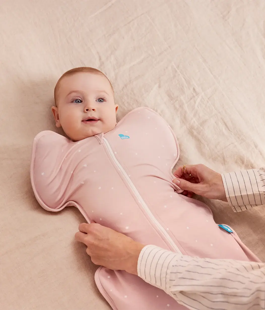 Love To Dream Love To Dream Swaddle UP™ Original 1.0 TOG Powder Pink Twinkle