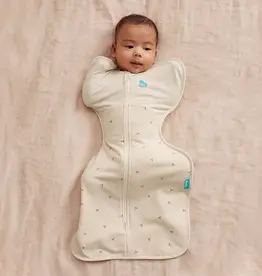 Love To Dream Love To Dream Swaddle UP™ 1.5 TOG Cotton Fleece Oatmeal Twigs