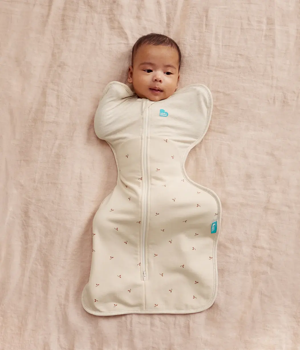 Love To Dream Love To Dream Swaddle UP™ 1.5 TOG Cotton Fleece Oatmeal Twigs