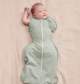 Love To Dream Love To Dream Swaddle UP™ Transition Bag 1.5 TOG Cotton Fleece Olive Twigs