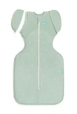 Love To Dream Love To Dream Swaddle UP™ Transition Bag 1.5 TOG Cotton Fleece Olive Twigs