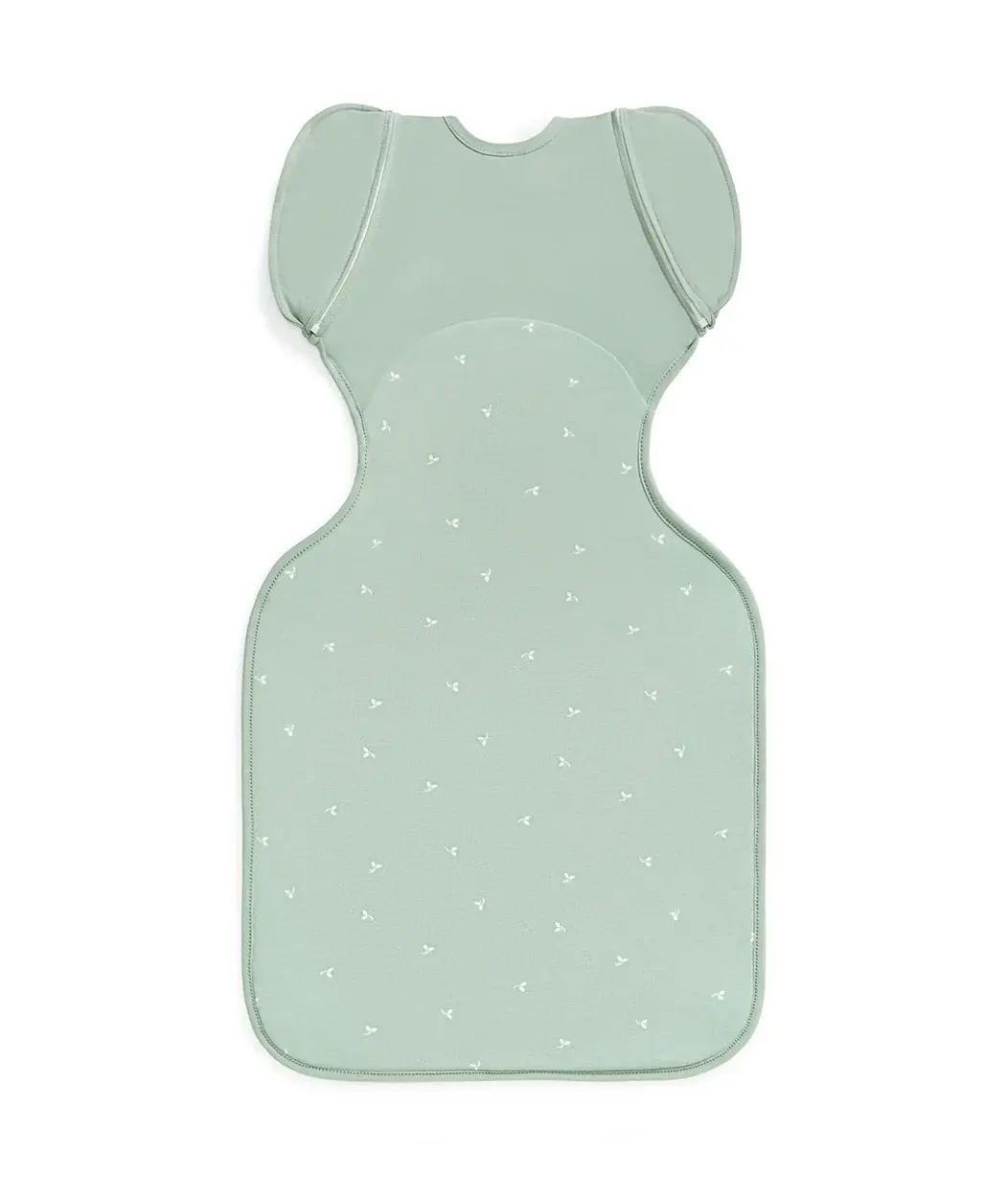 Love To Dream Love To Dream Swaddle UP™ Transition Bag 1.5 TOG Cotton Fleece Olive Twigs