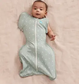 Love To Dream Love To Dream Swaddle UP™ Transition Bag 1.0 TOG Original Cotton Olive Moon