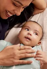 Love To Dream Love To Dream Swaddle UP™ Transition Bag 1.0 TOG Original Cotton Olive Moon