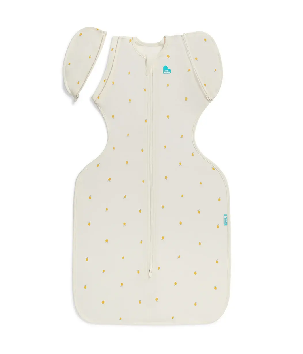 Love To Dream Love To Dream Swaddle UP™ Transition Bag 1.0 TOG Viscose from Bamboo Cream Lemons