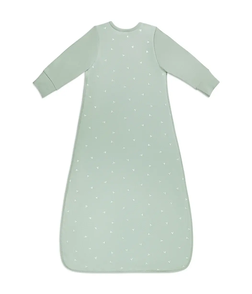 Love To Dream Love To Dream Sleep Bag Long Sleeve 1.5 Tog Cotton Fleece Olive Twigs