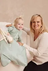 Love To Dream Love To Dream Sleep Bag Long Sleeve 1.5 Tog Cotton Fleece Olive Twigs