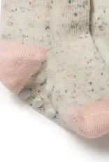 Wilson & Frenchie Wilson & Frenchy Organic 3 Pack Baby Socks - Cantaloupe - Cotton Nylon Knit