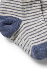 Wilson & Frenchie Wilson & Frenchy Organic 3 Pack Baby Socks - Rain Drop - Cotton Nylon Knit