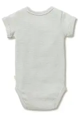 Wilson & Frenchie Wilson & Frenchy Organic Stripe Rib Bodysuit - Fern