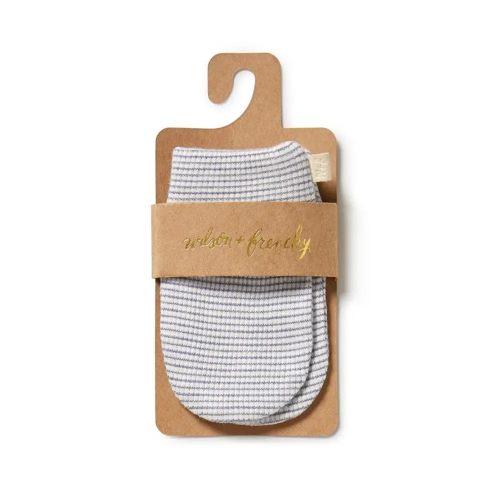 Wilson & Frenchy Wilson & Frenchy Organic Stripe Rib Mittens