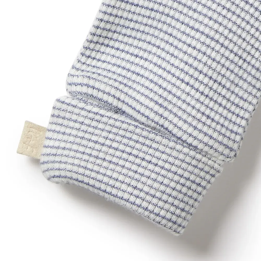 Wilson & Frenchie Wilson & Frenchie Organic Stripe Rib Mittens