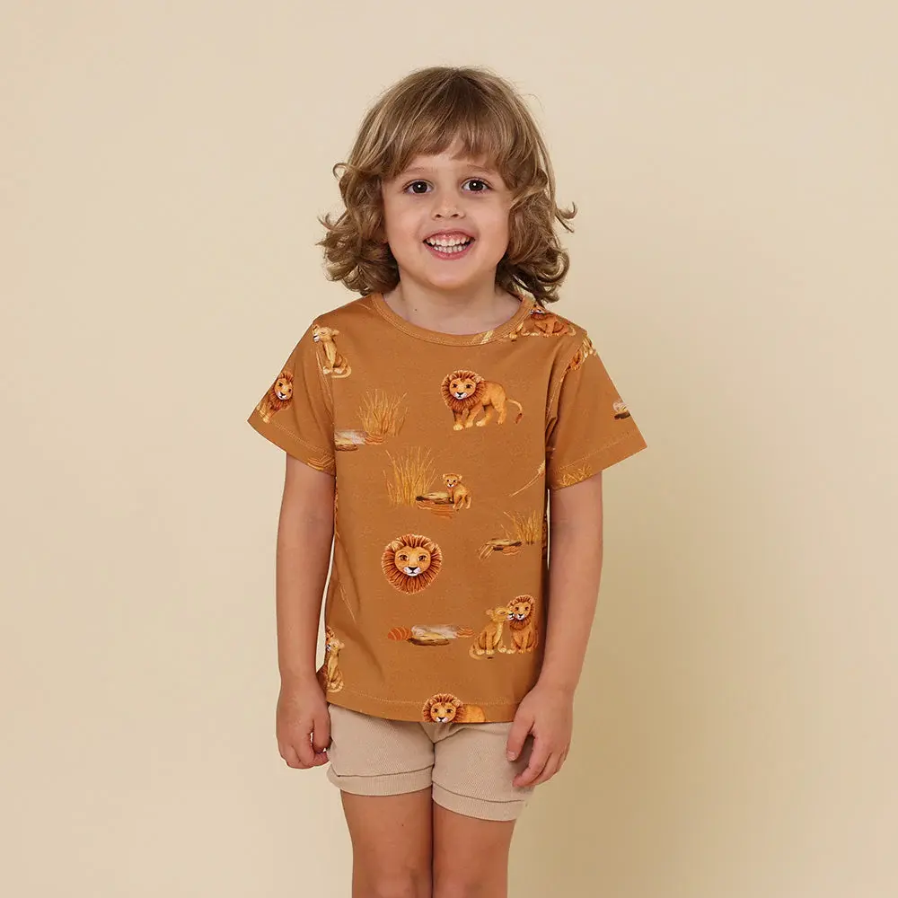 Snuggle Hunny Kids Snuggle Hunny Roar Organic T-Shirt
