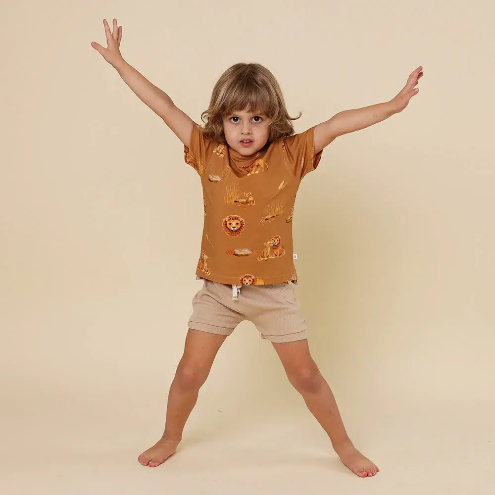 Snuggle Hunny Kids Snuggle Hunny Roar Organic T-Shirt