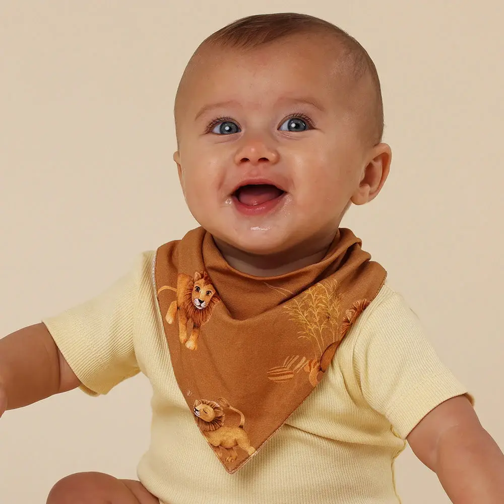 Snuggle Hunny Kids Snuggle Hunny Roar Organic Dribble Bib
