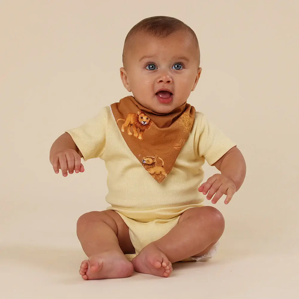 Snuggle Hunny Kids Snuggle Hunny Roar Organic Dribble Bib