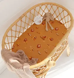 Snuggle Hunny Kids Snuggle Hunny Roar Organic Bassinet Sheet / Change Pad Cover