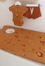 Snuggle Hunny Kids Snuggle Hunny Roar Organic Bassinet Sheet / Change Pad Cover