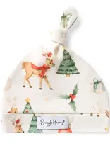 Snuggle Hunny Kids Snuggle Hunny Prancer & Friends Organic Jersey Wrap & Beanie Set