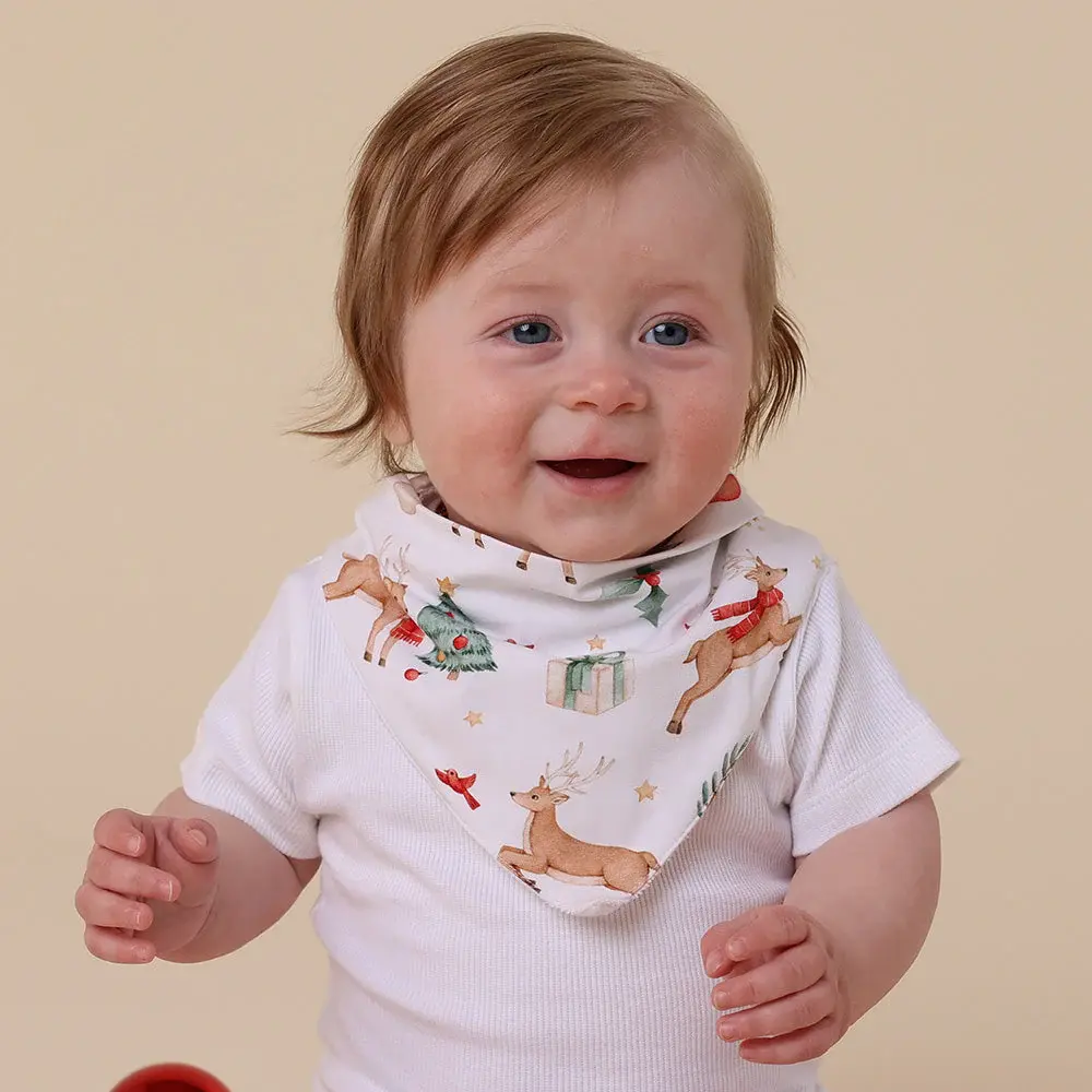 Snuggle Hunny Kids Snuggle Hunny Prancer & Friends Organic Dribble Bib