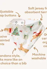 Snuggle Hunny Kids Snuggle Hunny Prancer & Friends Organic Dribble Bib