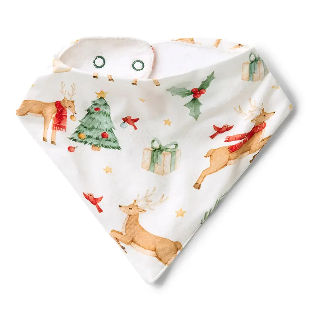 Snuggle Hunny Kids Snuggle Hunny Prancer & Friends Organic Dribble Bib