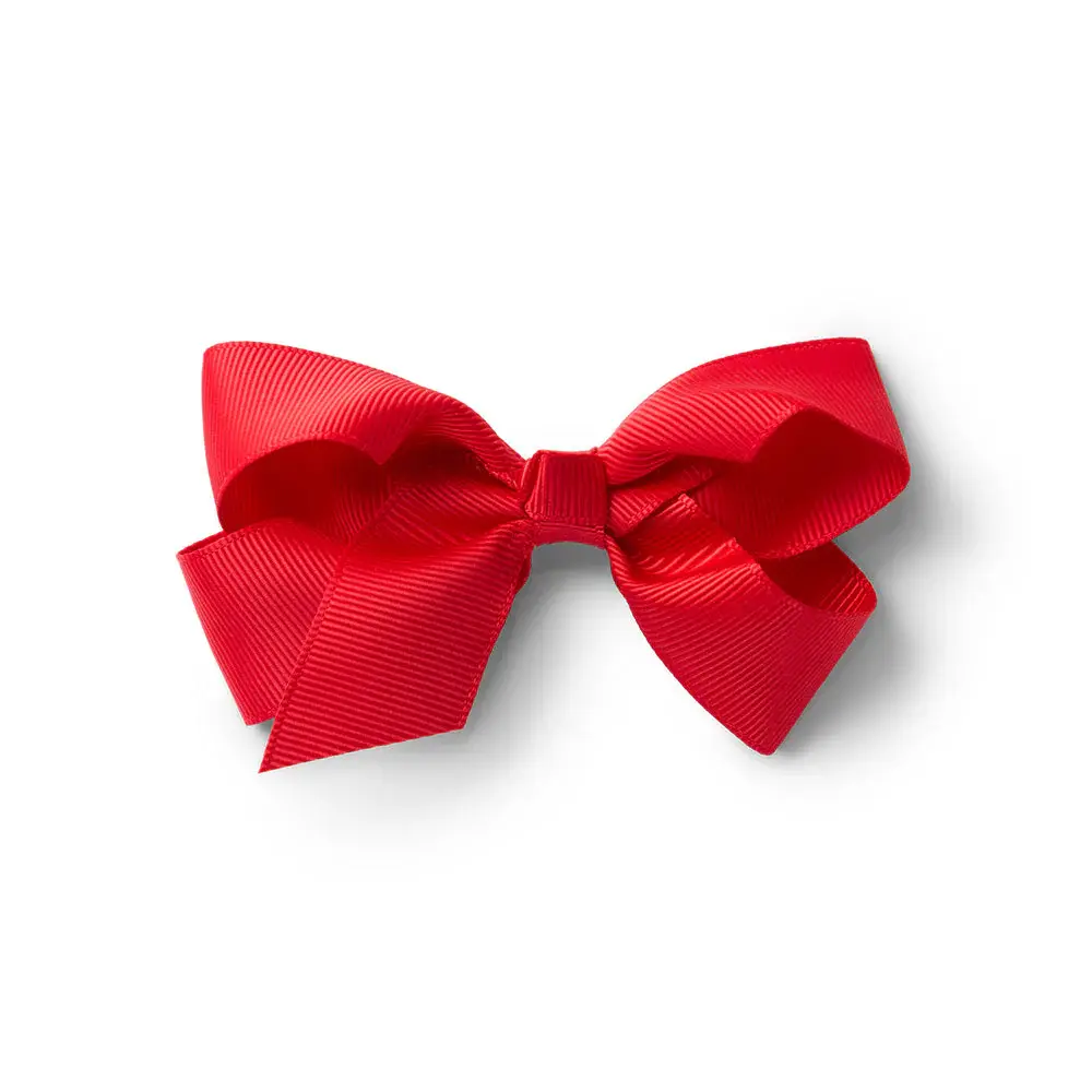 Snuggle Hunny Kids Snuggle Hunny Red Bow Hair Clip