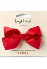 Snuggle Hunny Kids Snuggle Hunny Red Bow Hair Clip