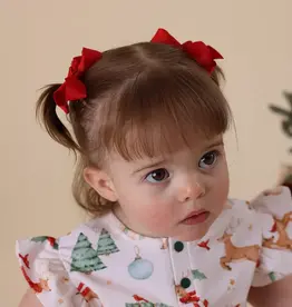 Snuggle Hunny Kids Snuggle Hunny Red Piggy Tail Hair Clips - Pair