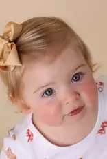 Snuggle Hunny Kids Snuggle Hunny Gold Bow Hair Clip