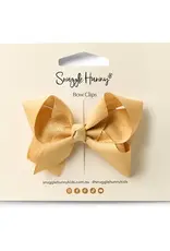 Snuggle Hunny Kids Snuggle Hunny Gold Bow Hair Clip