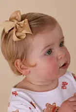 Snuggle Hunny Kids Snuggle Hunny Gold Bow Hair Clip
