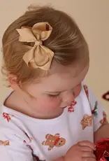 Snuggle Hunny Kids Snuggle Hunny Gold Bow Hair Clip