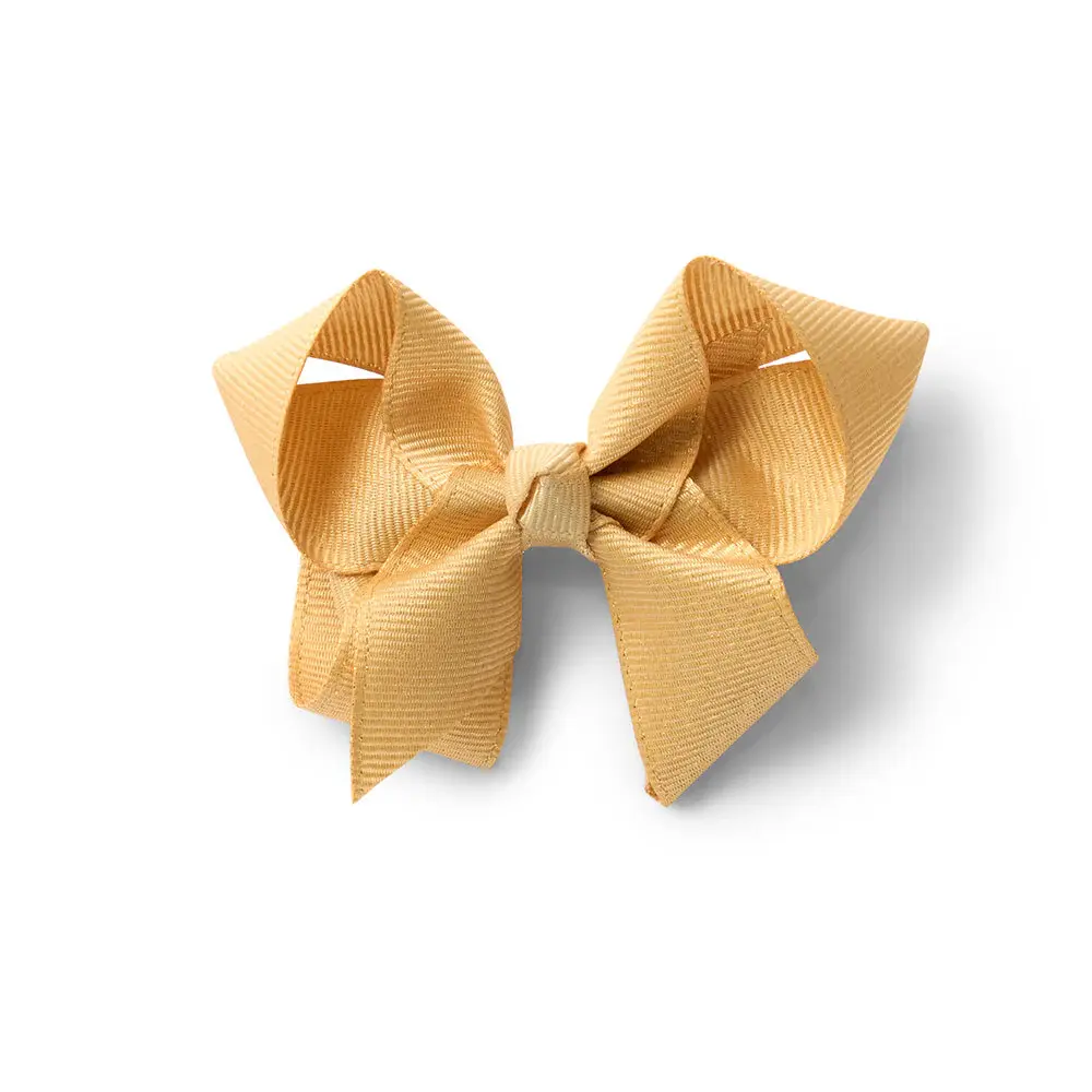 Snuggle Hunny Kids Snuggle Hunny Gold Bow Hair Clip