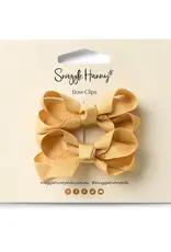 Snuggle Hunny Kids Snuggle Hunny Gold Piggy Tail Hair Clips - Pair