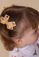 Snuggle Hunny Kids Snuggle Hunny Gold Piggy Tail Hair Clips - Pair