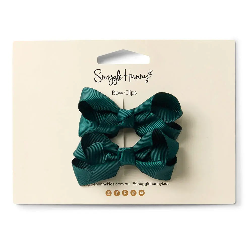 Snuggle Hunny Kids Snuggle Hunny Pine Piggy Tail Hair Clips - Pair